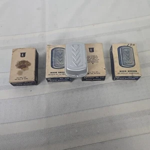 Set Of 4 VTG  Edwards 725 Fully Enclosed Dixie Bells 3-6VDC 6-8VAC NOS - Picture 1 of 6