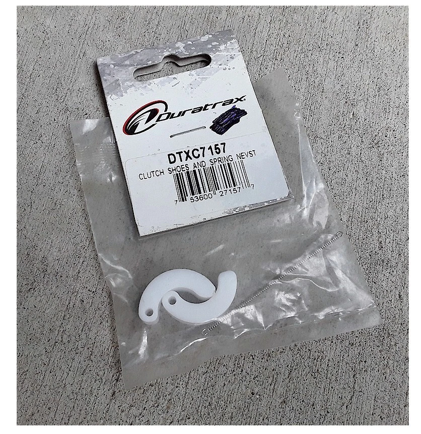 Vintage Duratrax DTXC7157 Clutch Shoes/Spring Set Nitro Evader ST NEVST NIB - Image 1 of 1