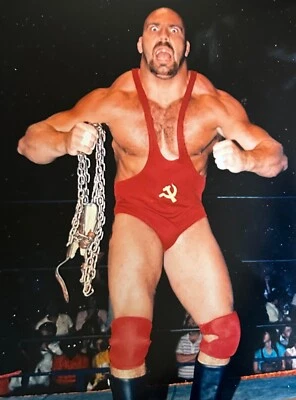 FOTOS DE LUCHA LIBRE PROFESIONAL AÑOS 80 NIKITA KOLOFF en ring. Foto 1 de 3
