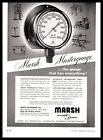 1959 Marsh Instrument & Valve Co. Skokie Illinois Mastergauge Gauges Print Ad