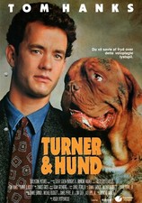 Turner & Hooch Tom Hanks Mare Winningham 1989 Vtg Danish Movie Press Release