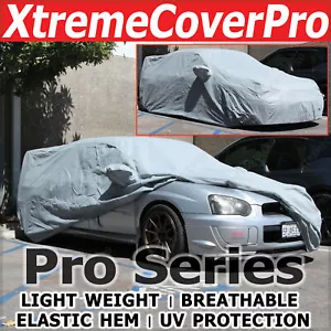2003 2004 Mitsubishi Evolution w/Spoiler Breathable Car Cover w/MirrorPocket - Bild 1 von 10