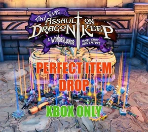 Tiny Tinas One Shot Adventure Max Level Guns Items + Gear Drop XBOX ONE + X/S - Picture 1 of 1