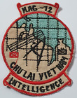 Usmc Mag-12 Chu Lai Vietnam Intelligence Patch Badge. Marine Corps