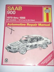 Haynes Automotive Repair Manual SAAB 900 1979 - 1988 All Models Book # 980 - Picture 1 of 1