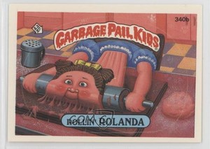 1987 Topps Garbage Pail Kids Series 9 Rollin' Rolanda (two star back) 6g3