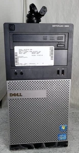 DELL OPTIPLEX 390 D12M Desktop CORE I3-2120 3.3GHz 8GB 250GB - Picture 1 of 6