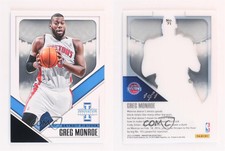 2013-14 Panini Innovation View Black 1/1 Greg Monroe #71