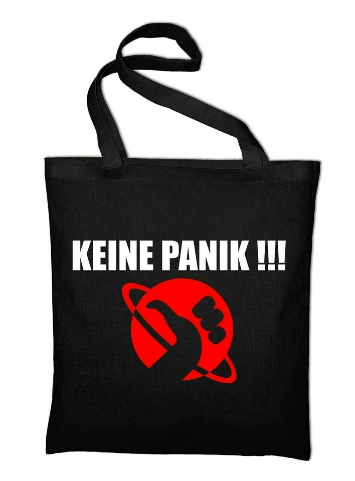 Per Anhalter Della Galassia Jutebeutel Logo Borsa Stoffa Hitchikers - Immagine 1 di 3
