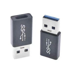 USB 3.1 Type C Female to USB A Male Adapter Converter Charger - Picture 1 of 7