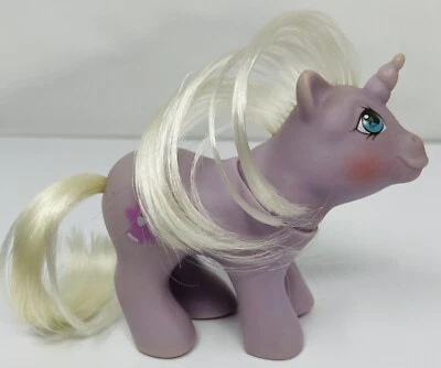 (Limpio) My Little Pony Baby Noddins Peek-A-Boo Unicorn Pony Hasbro 1987 Foto 1 de 4