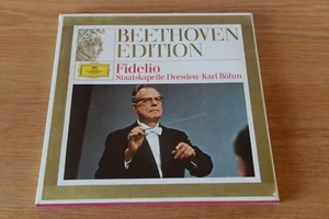Beethoven Staatskapelle Dresden Karl Böhm ‎Fidelio 3 LP box DGG 643 614 - Picture 1 of 7