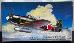 KAWANISHI N1K2-J SHIDENKAI GEORGE ULTIMA VERSIONE Hasegawa 1:48 Model Kit - Nuovo - Foto 1 di 10