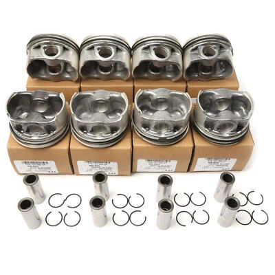 8pcs Pistons Rings Set 9.3:1 For Audi RS6 C7 RS7 S8 4H CTF CWU CRD DDT 4.0 TFSI - Image 1 of 4