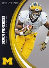 2015 Panini Michigan Collegiate Carte Collezionabili, (Argento) #12 Devin