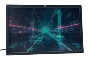 HP ZR24 24" PC BLACK MONITOR SCREEN 1920 X 1200 HDMI IPS *NO STAND* #L5 - Picture 1 of 8