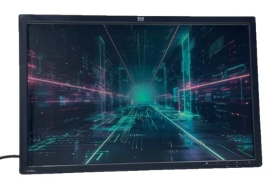 HP ZR24w 24" PC BLACK MONITOR SCREEN 1920 X 1200 HDMI IPS *NO STAND* #L5 - Image 1 of 4