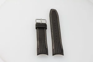 Echt Leder Uhrenarmband Rundstoß 22mm - Bild 1 von 4