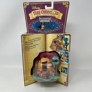 DISNEY Pocahontas Tiny Collection Powhatan Home Vintage NIB Polly Pocket - Picture 1 of 8