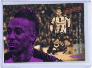Pierre-Emerick Aubameyang 2016-17 Panini Aficionado Artist's Proof Purple /99 - Bild 1 von 2