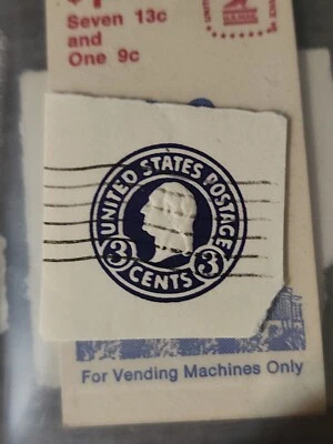 US Stamped Envelope 3c Used - #B689 - Image 1 of 2