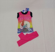 DISNEY PRINCESS COMPLETO T-SHIRT E LEGGINS PRINCIPESSA ARIEL