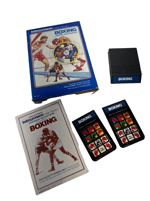 BOXING (Intellivision 1979) Mattel With Box TESTED READ - Image 1 of 4