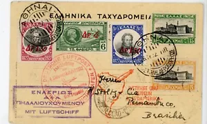 P60/20/RC ZEPPELIN GRIECHENLAND 1932 4 SÜDAMERIKA SIEGER 157 - Bild 1 von 1