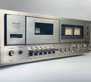 Vintage Sansui SC-3000 Stereo Cassette Deck - High End - Made in Japan - Picture 1 of 15