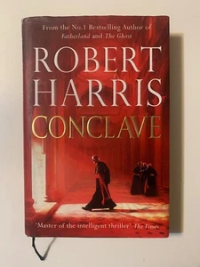 SIGNED 1st UK Edition!! Conclave by Robert Harris (RARE) - Foto 1 di 10