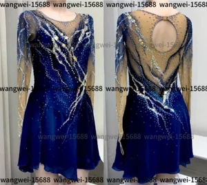 New  Ice Figure Skating Dress, Figure Skating Dress For Competition B2839 - Picture 1 of 6