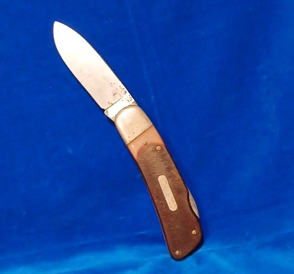 NOS VINTAGE SCHRADE USA Old TIMER 510T LOCKBACK FOLDING POCKET KNIFE - Image 1 of 4