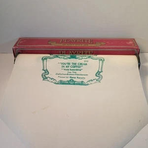 Rollos de piano Play-Rite 319-A You're the Cream in My Coffee interpretados por Gene Kerwin - Imagen 1 de 5