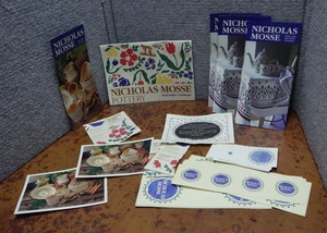 Vintage Nicholas Mosse Pottery Paperwork Mail Order Catalog Brochures & More TH - Picture 1 of 7