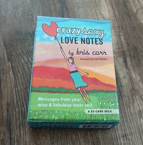 Crazy Sexy Love Notes A 52-Card Deck by Kris Carr 2015 Self Cards Excellent CIB - Bild 1 von 3