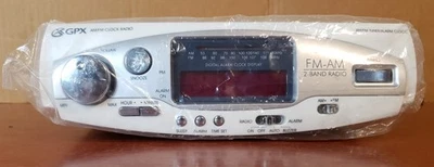 Under Cabinet GPX Kitchen Clock AM/FM Radio D810 BRAND NEW SEALED  - Image 1 of 4