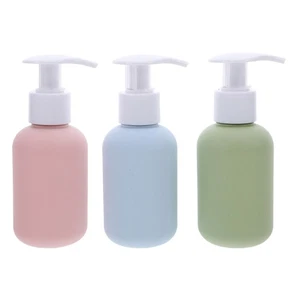 Dispenser doccia bagno 3 pezzi flaconi vuoti shampoo e balsamo - Foto 1 di 12