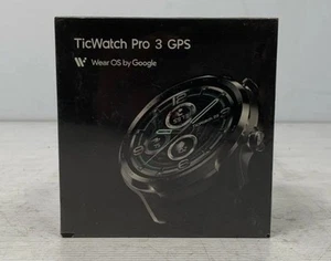 Montre connectée GPS TicWatch Pro 3 • 47 mm • Noir ombre • WH12018 • Toujours dans son emballage - Photo 1 sur 4
