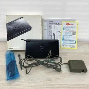 Nintendo DS Lite Jet Black USG-001 Excelente Estado - Imagen 1 de 6