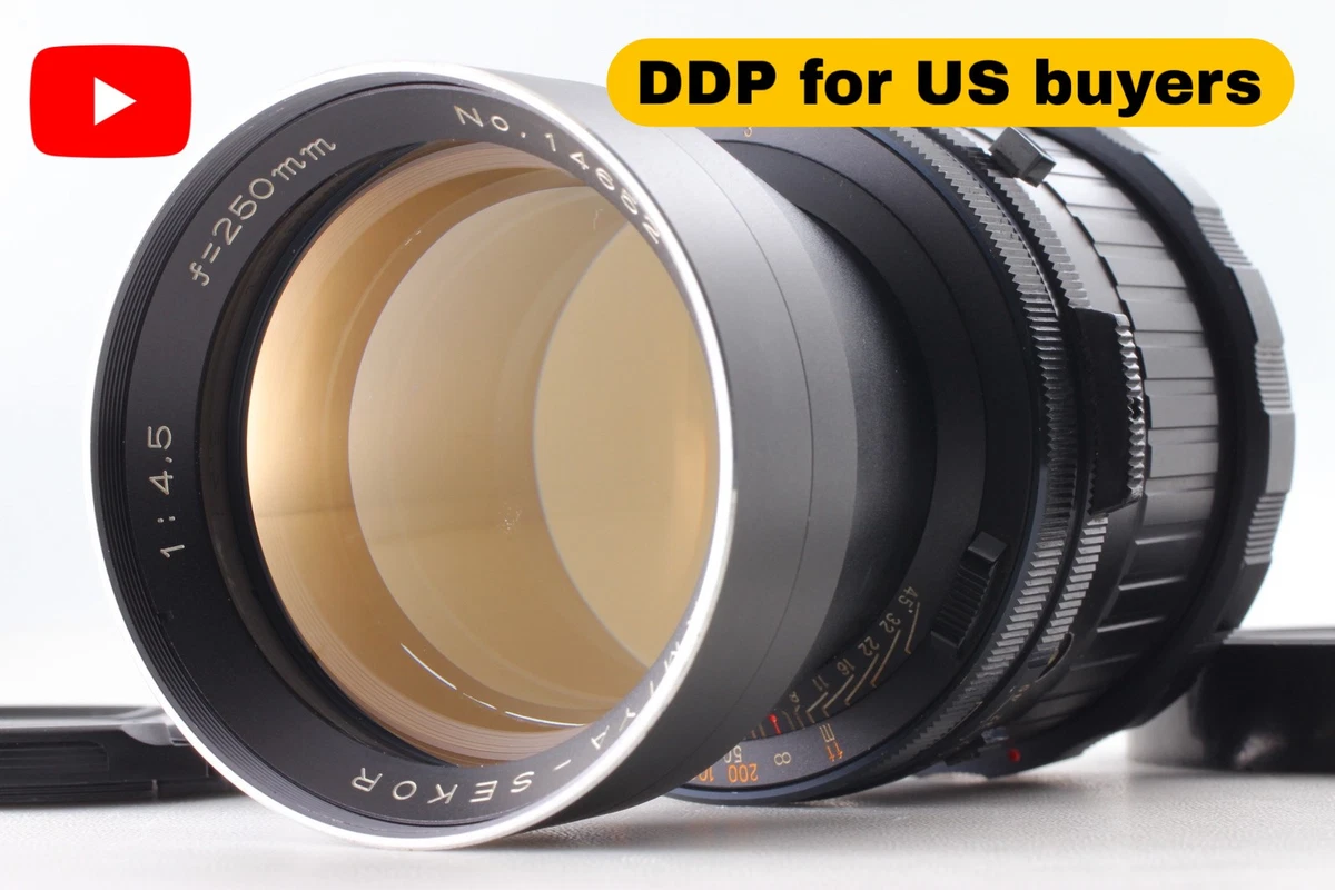 Mamiya f/4.5 250mm Focal Camera Lenses for sale | eBay