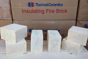 K20 Insulating Firebrick 4.5 x 4.5 x 2.0 Morgan Thermal Ceramics USA Made 2000F - Picture 1 of 2