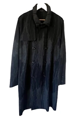 ABRIGO EMPORIO ARMANI LÍNEA MATE TALLA XL Negro Foto 1 de 4