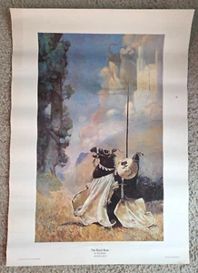 The Black Rose Wall Poster By Jeff Jones/Archival Press/1977/17 x 24 Inches - Picture 1 of 4