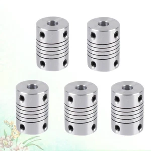 5 Stück Elastische Kupplung Motor Führung Welle Kupplung 3D Drucker Graviermaschine - Bild 1 von 12