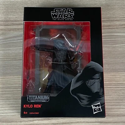 Figura De Acción Kylo Ren Star Wars Serie De Titanio Nueva Sellada Hasbro Disney - Imagen 1 de 2