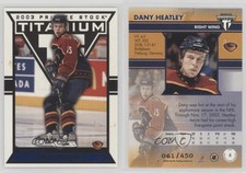 2002-03 Pacific Private Stock Titanium Blue /450 Dany Heatley #4