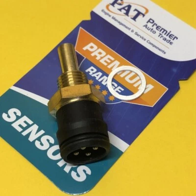 Coolant temperature sensor for MERCEDES BENZ W201 190E 2.0L + 2.3L + 2.6L 4 Pin - image 1 of 4