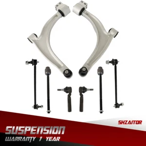 Front Tie Rods Sway Bar Links Control Arms Kit For Chevy Malibu 2004-2012 8PCS - Picture 1 of 10