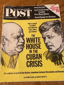The Saturday Evening Post Magazine Great Advertisements December 8, 1962. - Picture 1 of 12