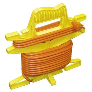 Extension Cord Storage Holder Reel, Cord Wrap, Holds 150ft - Picture 1 of 11